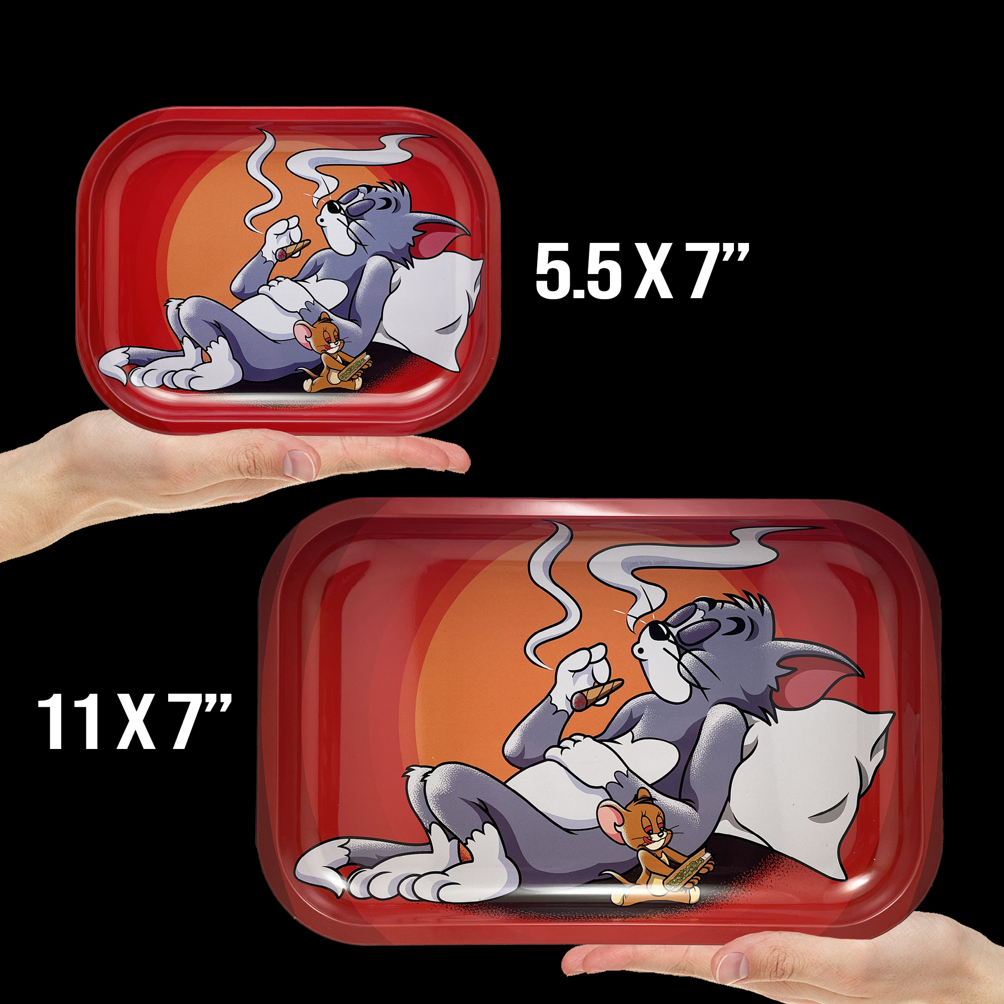Cat and Mouse Rolling Tray