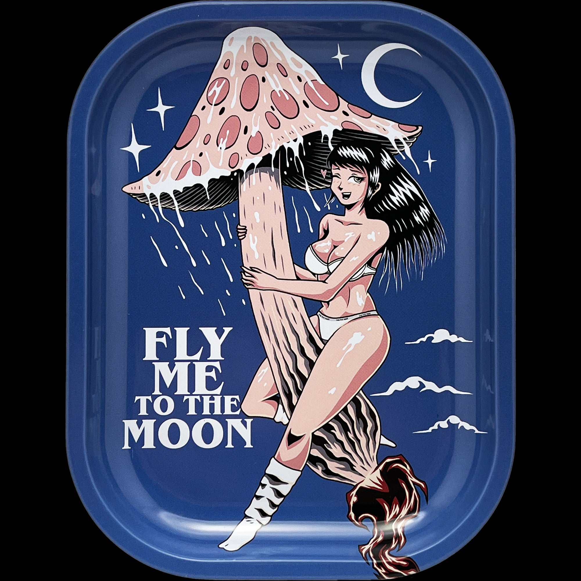 Fly Me To The Moon Rolling Tray