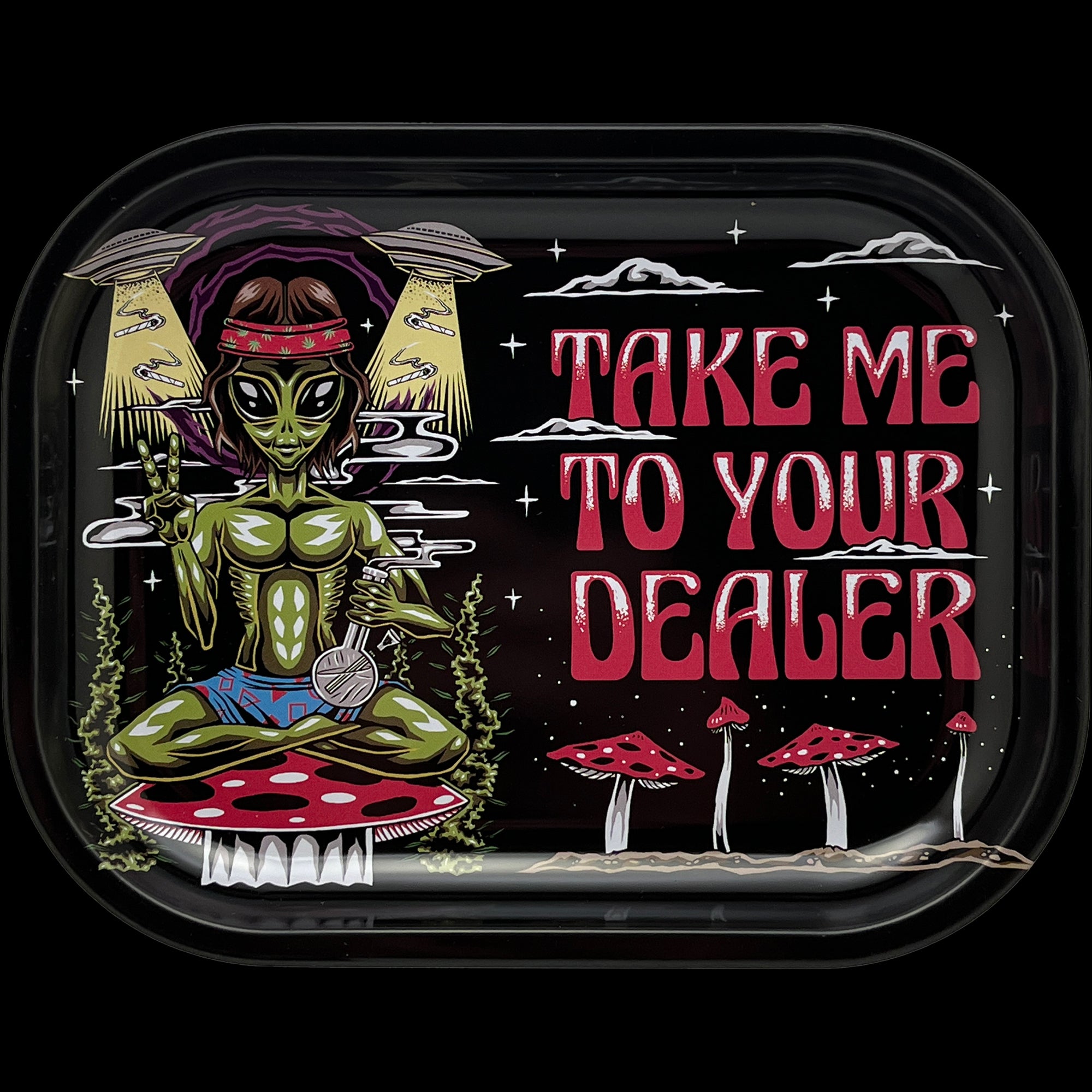 Take Me To Your Dealer Rolling Tray