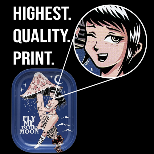Fly Me To The Moon Rolling Tray